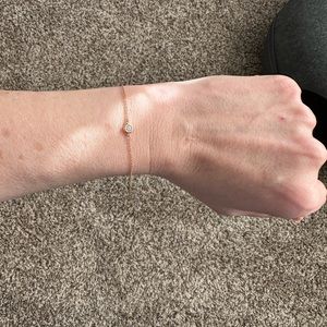 Tiffany & Co. Elsa Peretti DBTY rose gold .10 bracelet $1175